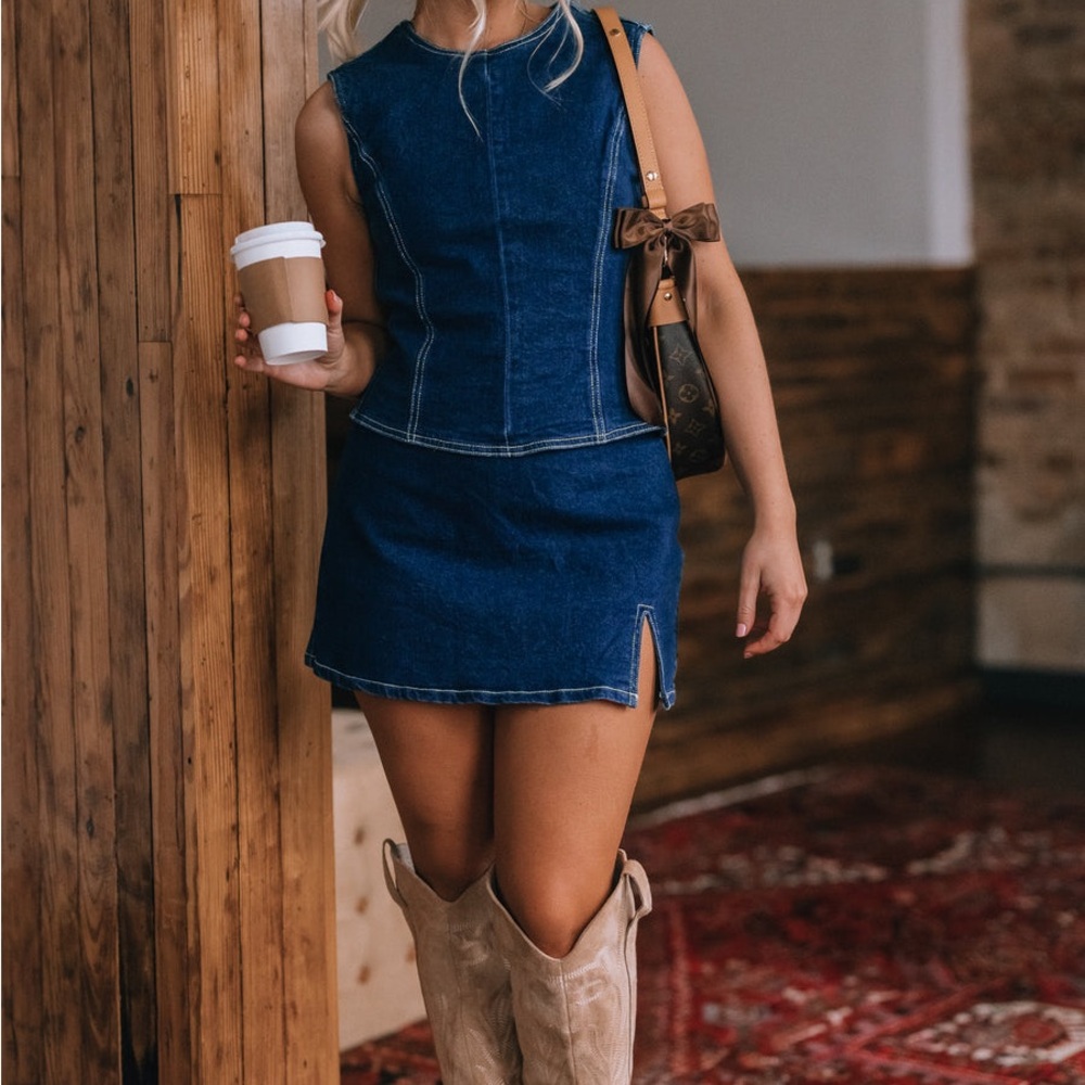 Denim Skort for Women